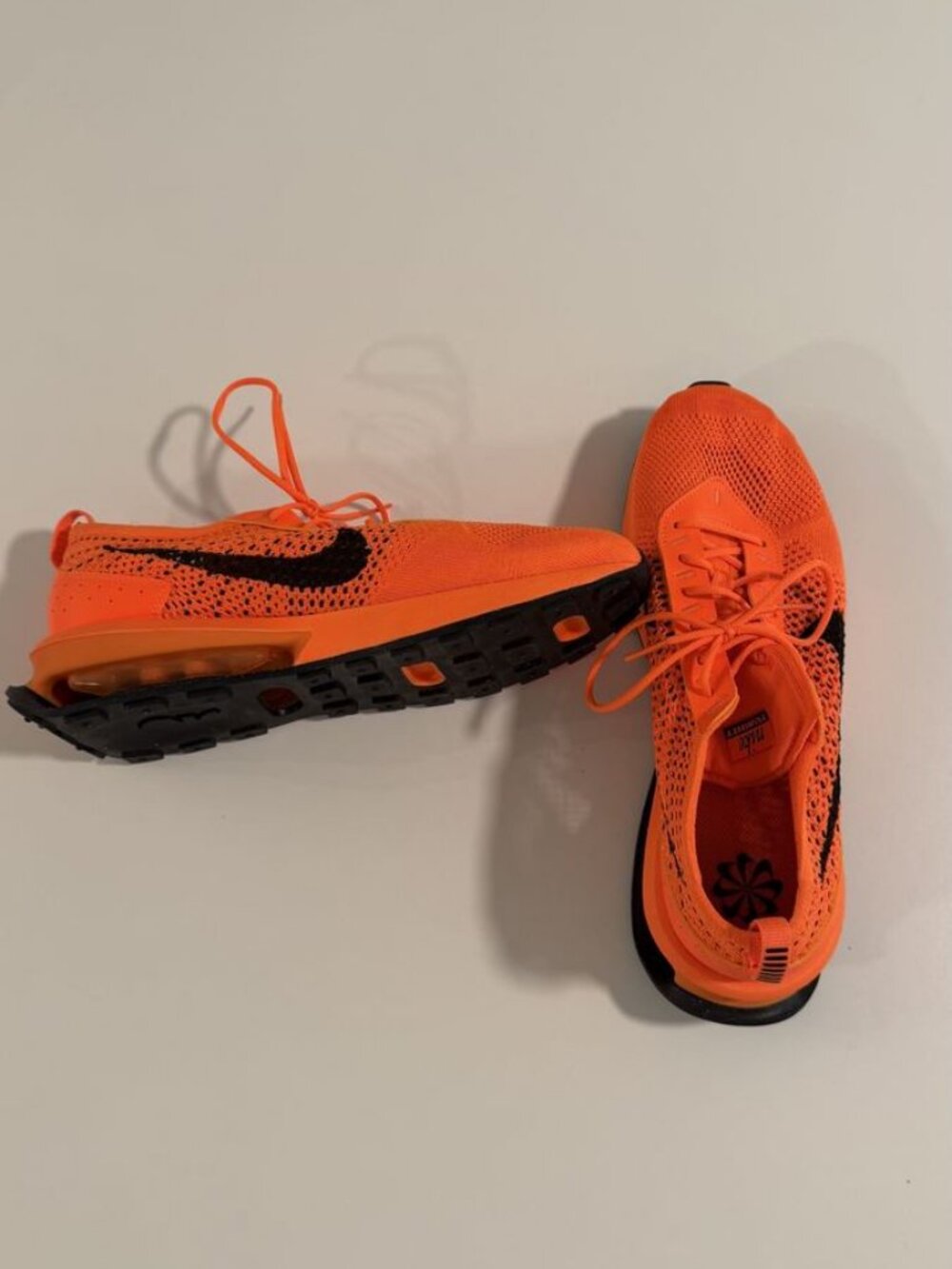 Nike Air Max Flyknit Racer 'Total Orange' — Men's 10
